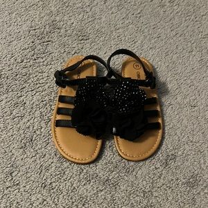 Gently worn girls sandals